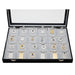 Stainless Steel Pendants with 50cm Stainless Steel Chain on Display, Assorted Designs (24)