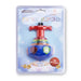 Plastic Hebrew Singing Dreidel In Blister Pack